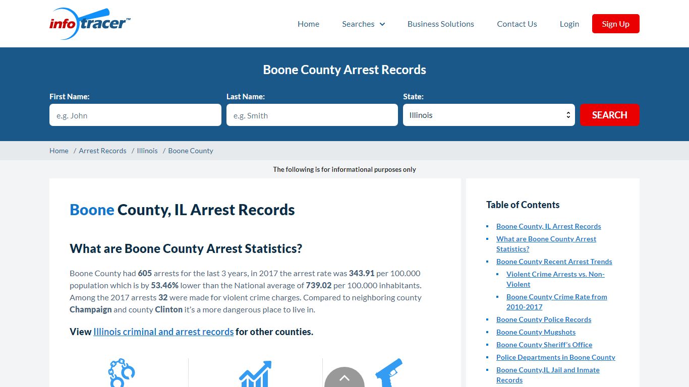 Boone County, IL Arrests, Mugshots & Jail Records - InfoTracer